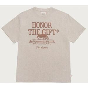 NWT HTG Honor The Gift Pack T-Shirt, Oatmeal, Medium